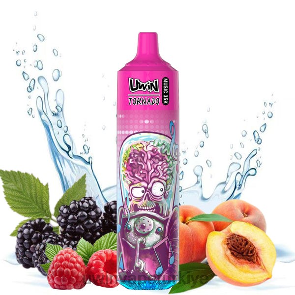UWIN Vape Tek Kullanımlık - UWIN CRYSTAL 35k tek kullanımlık vape şeftali meyvesi 84JNB27